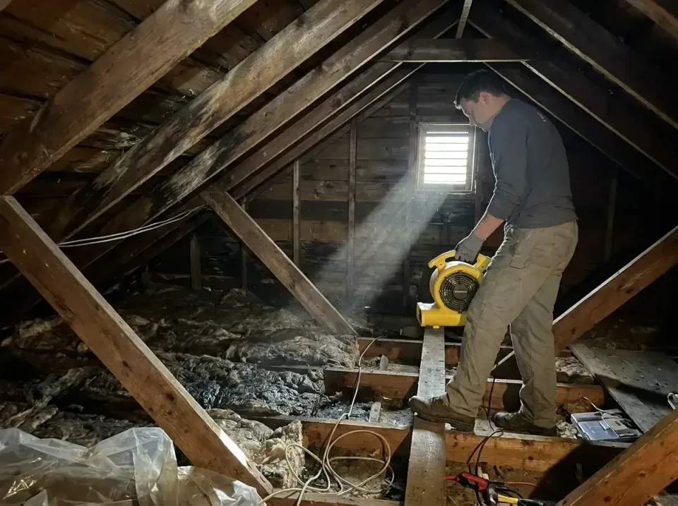 attic-water-damage-drying-proc-007 — frequently asked questions, Emergency Water Extraction & 24/7 Flood Response in Phelan,…